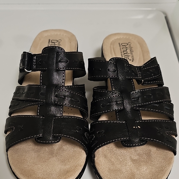 Croft & Barrow Black and Tan Sandals - NWOT - Picture 5 of 5
